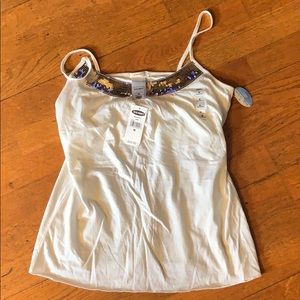 NWT WOMENS sequined tank